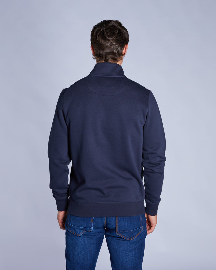 Dax Half Zip Salute Navy