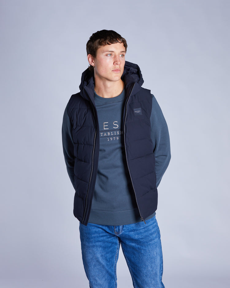 Dennis Gilet Midnight Blue