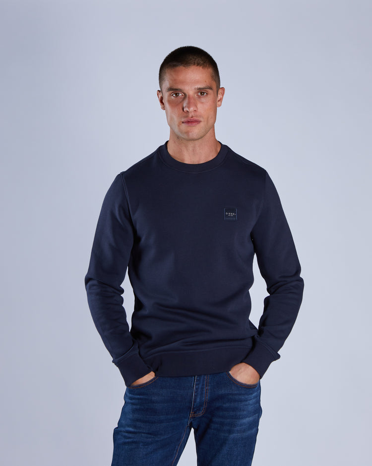 Devan Sweatshirt Salute Navy