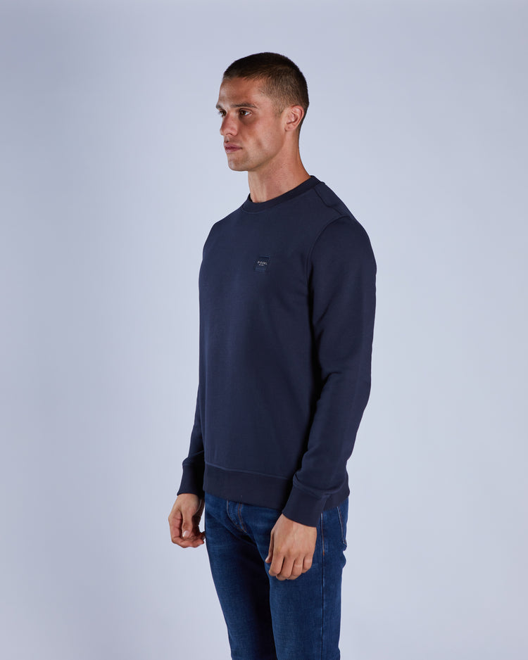 Devan Sweatshirt Salute Navy