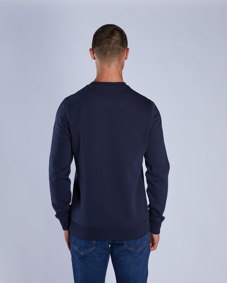 Devan Sweatshirt Salute Navy