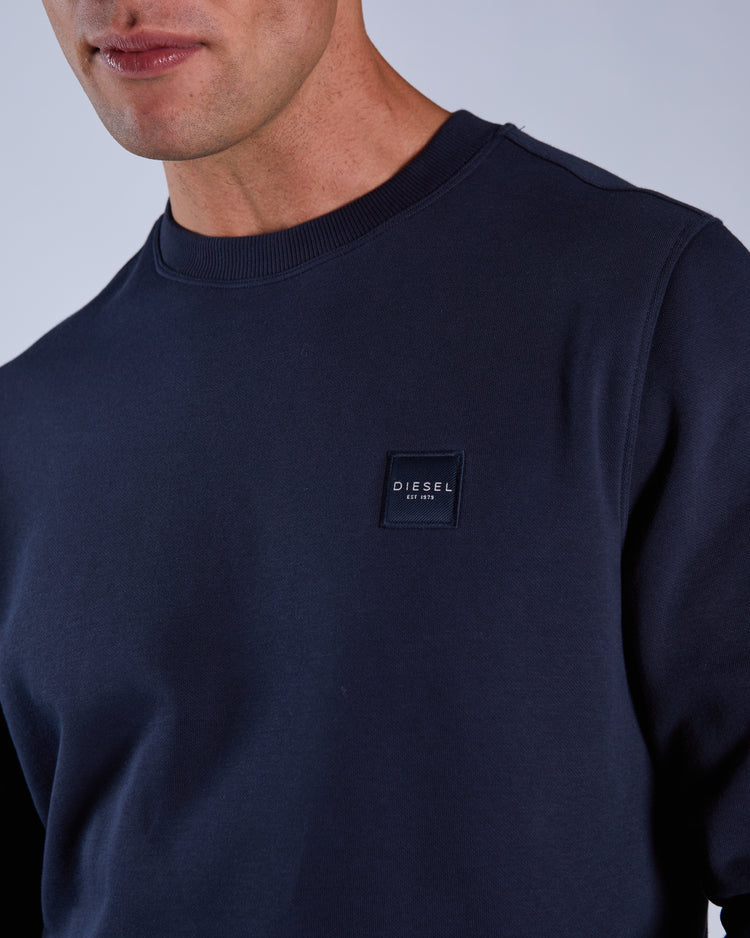 Devan Sweatshirt Salute Navy