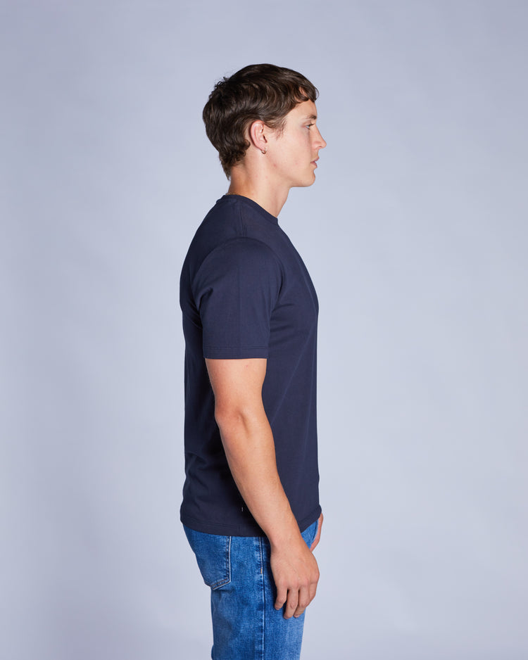 Devyn Tee Salute Navy