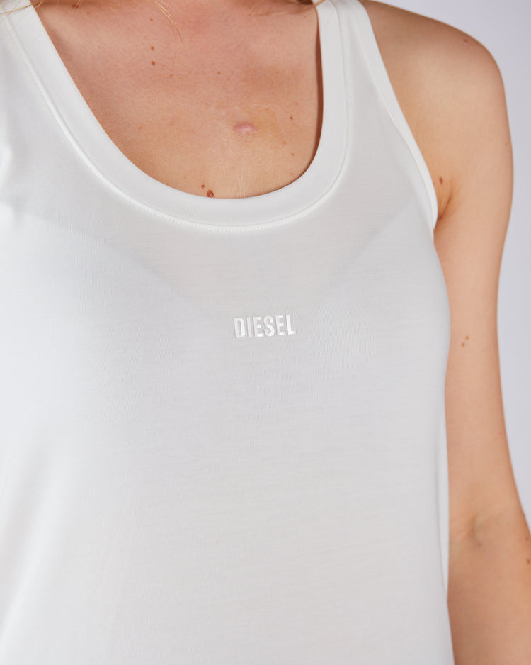 Deya Racer Back Vest Ivory