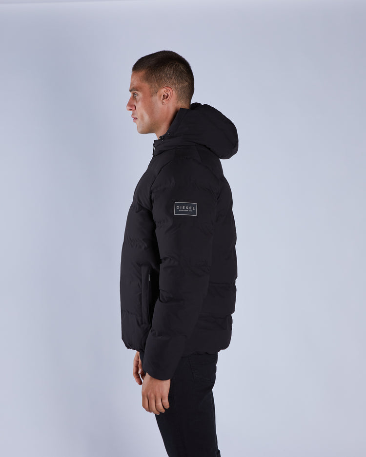 Dion Jacket Black Tar