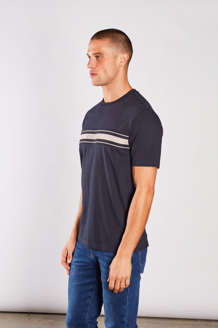 Duarte Tee Salute Navy