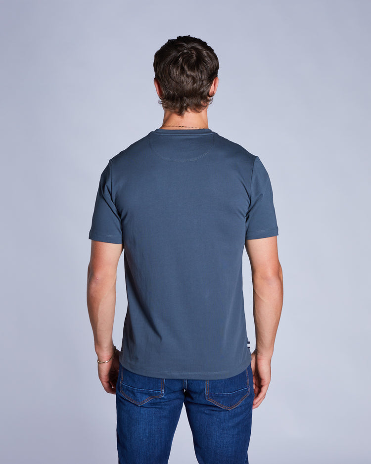 Duncan Tee Petrol Blue