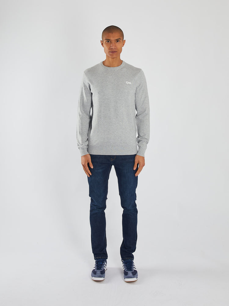 Dylan Round Neck New Grey Marl
