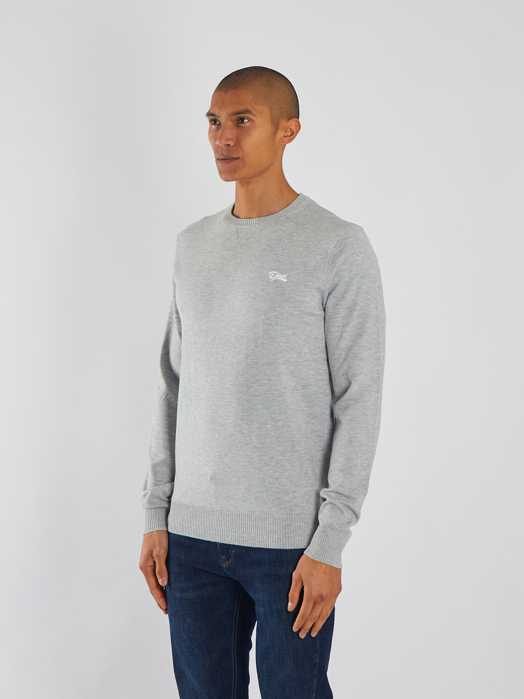 Dylan Round Neck New Grey Marl