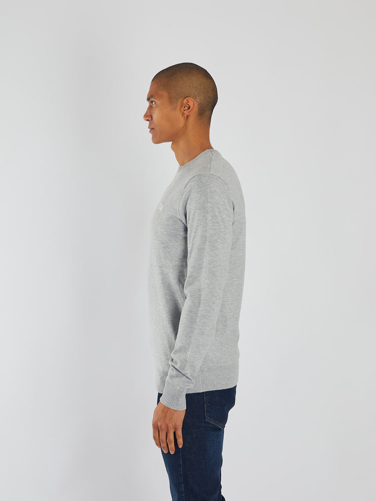Dylan Round Neck New Grey Marl