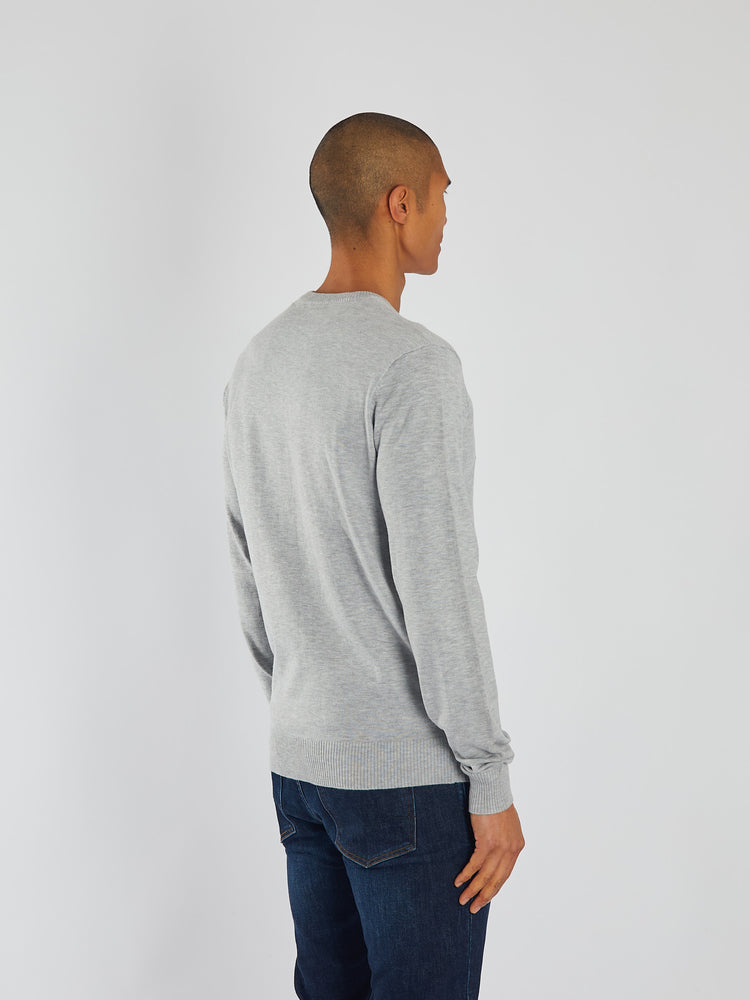 Dylan Round Neck New Grey Marl