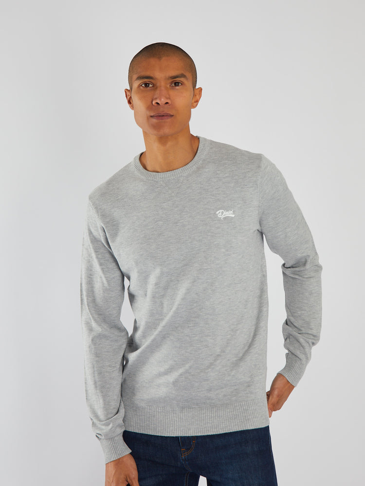 Dylan Round Neck New Grey Marl