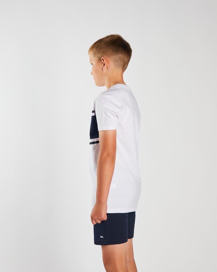 Emery's Tee White