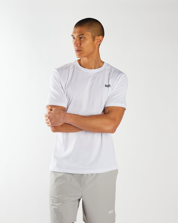 Emery Tee Optic White