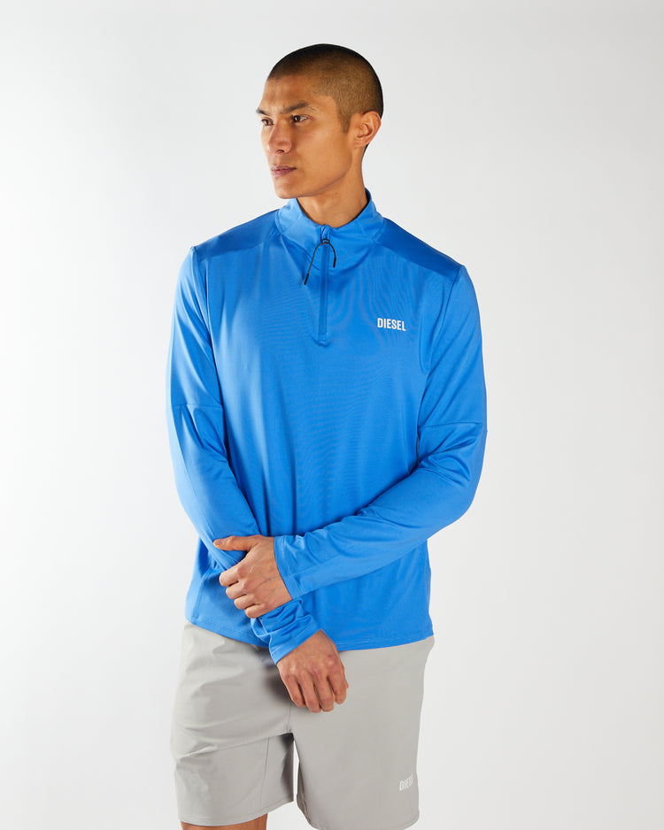 Ernest Half Zip Breezy Blue
