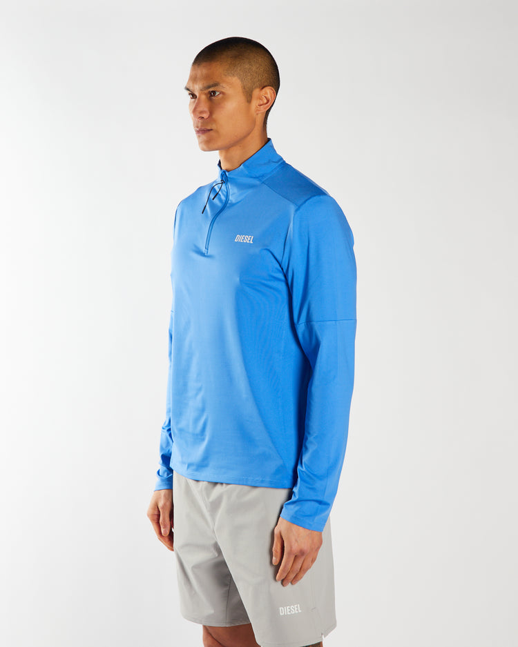 Ernest Half Zip Breezy Blue