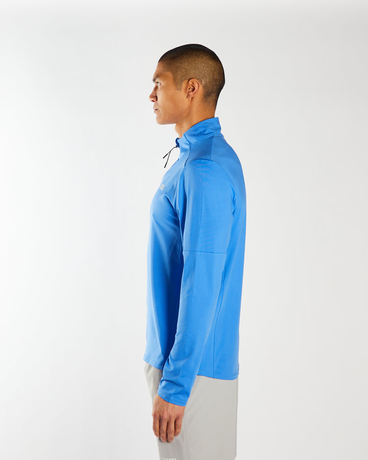 Ernest Half Zip Breezy Blue