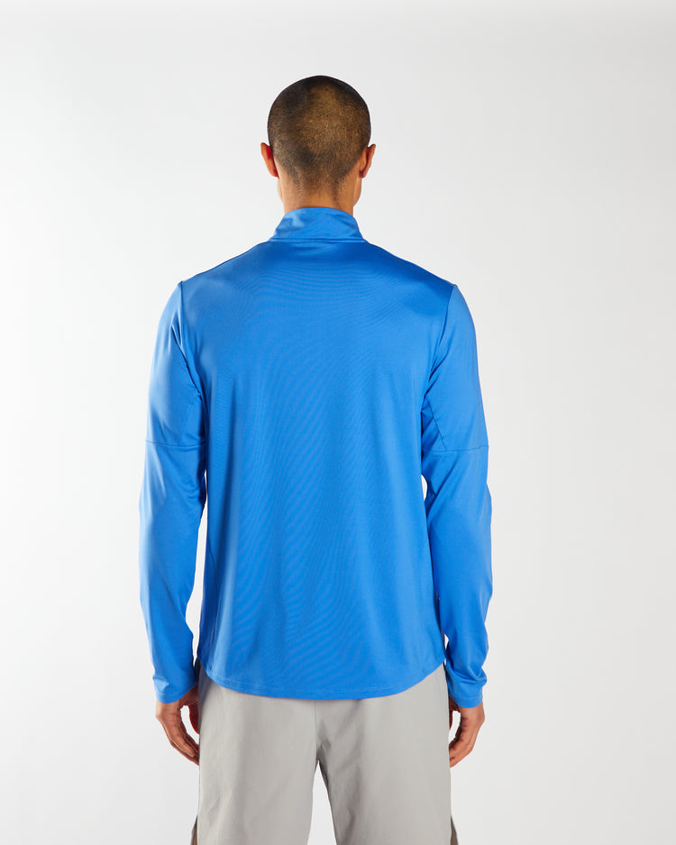 Ernest Half Zip Breezy Blue