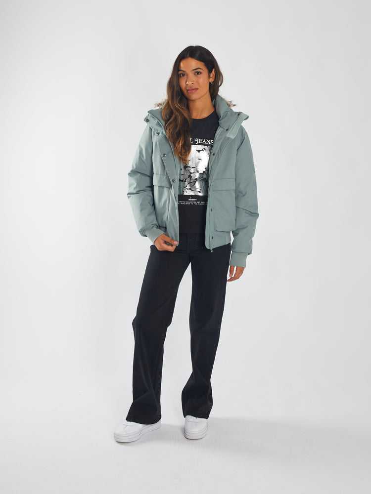 Evelyn Jacket Sage Leaf