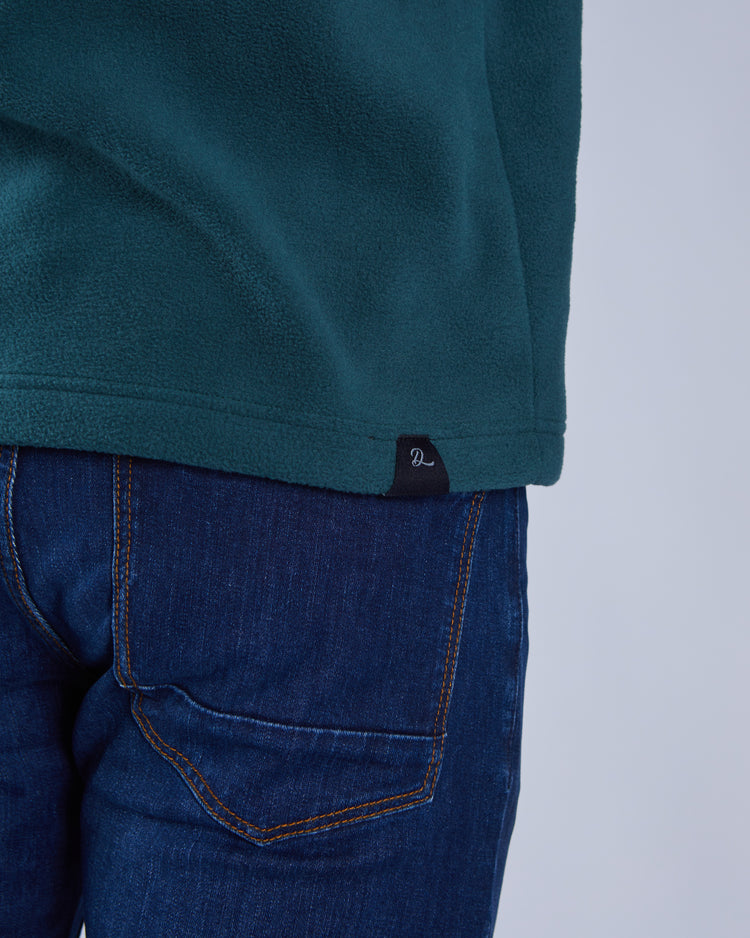 Fallon Fleece Half Zip College Green