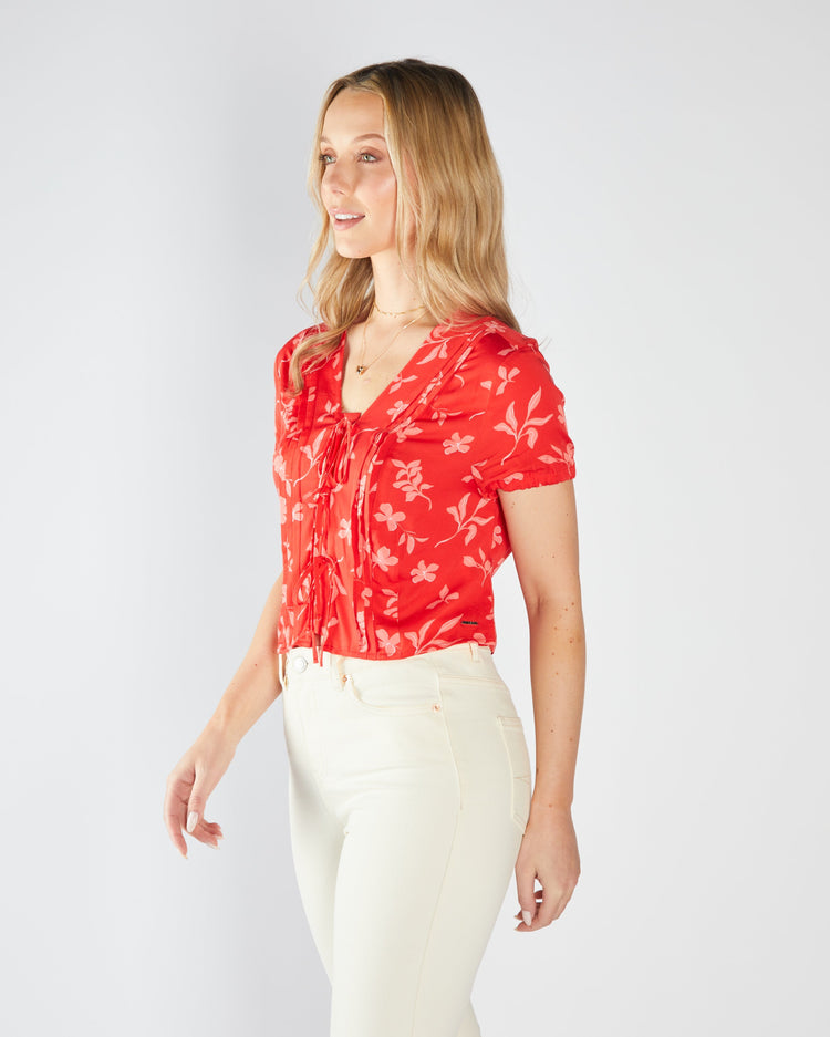 Felicity Top Red