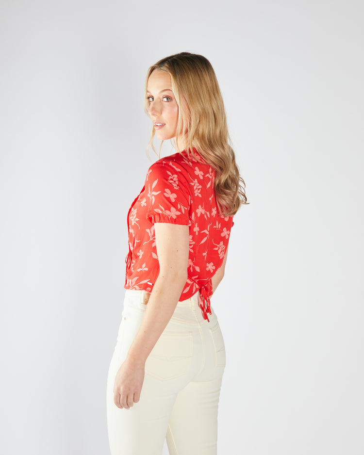 Felicity Top Red