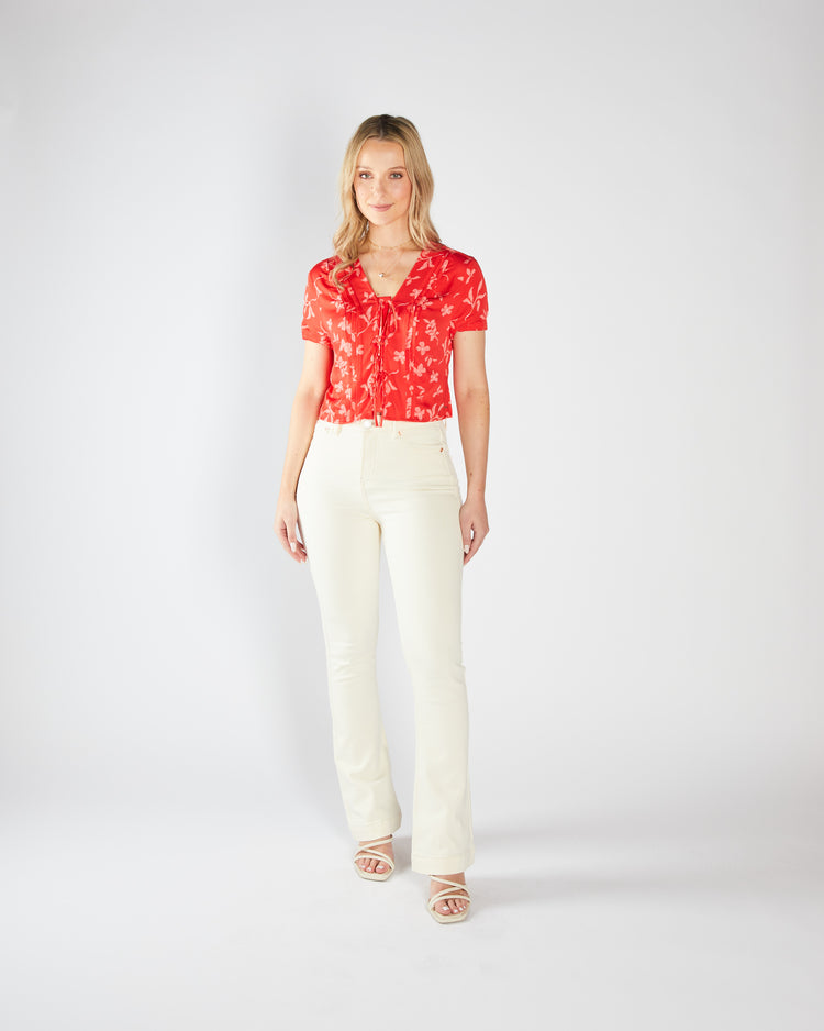 Felicity Top Red