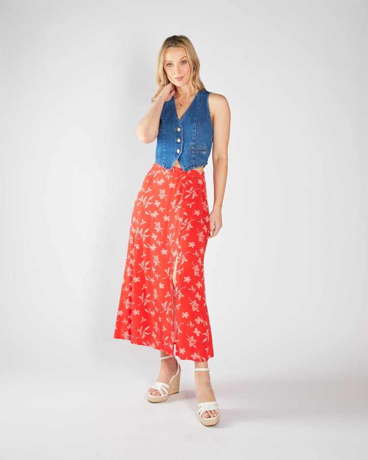 Fergie Skirt Red