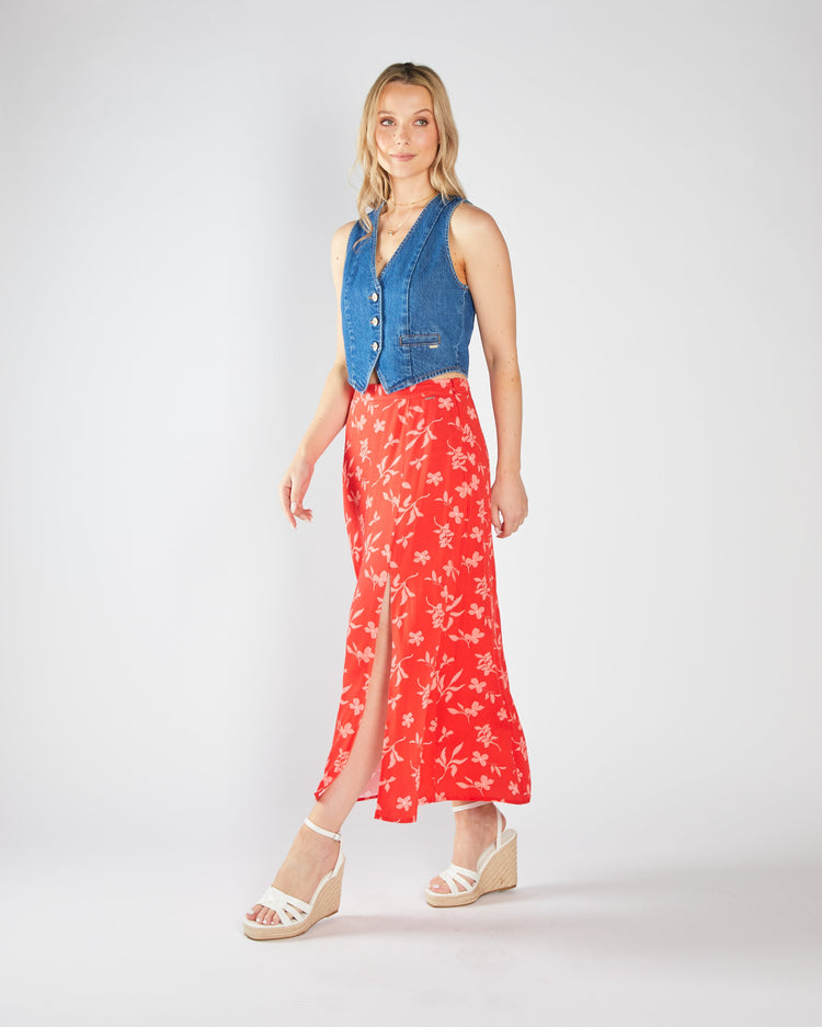 Fergie Skirt Red