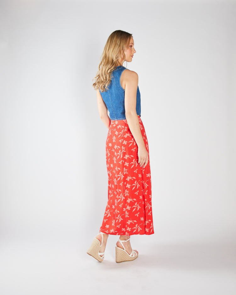 Fergie Skirt Red