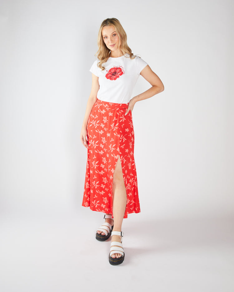 Fergie Skirt Red
