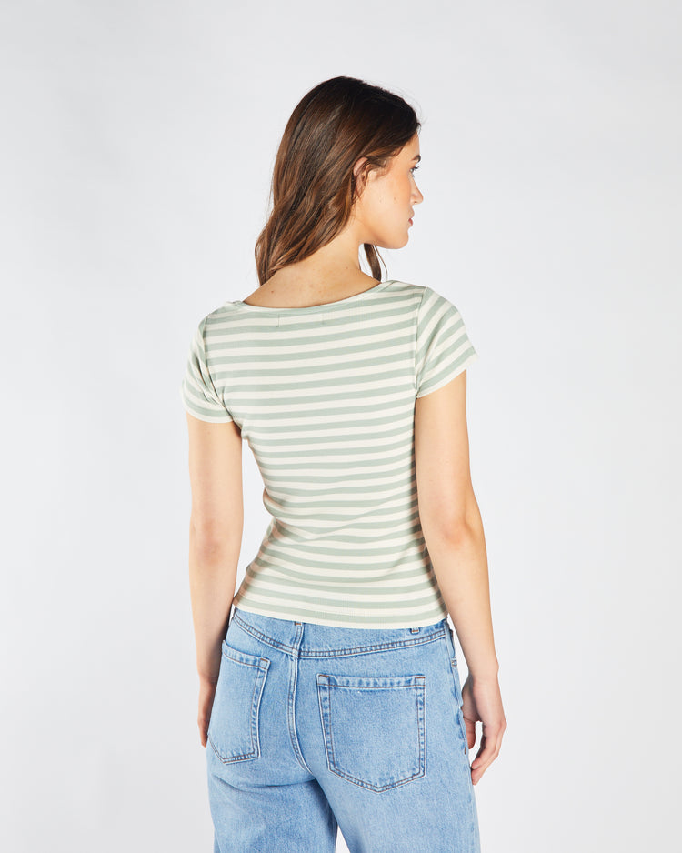 Finette Top Iceberg Green & Stone