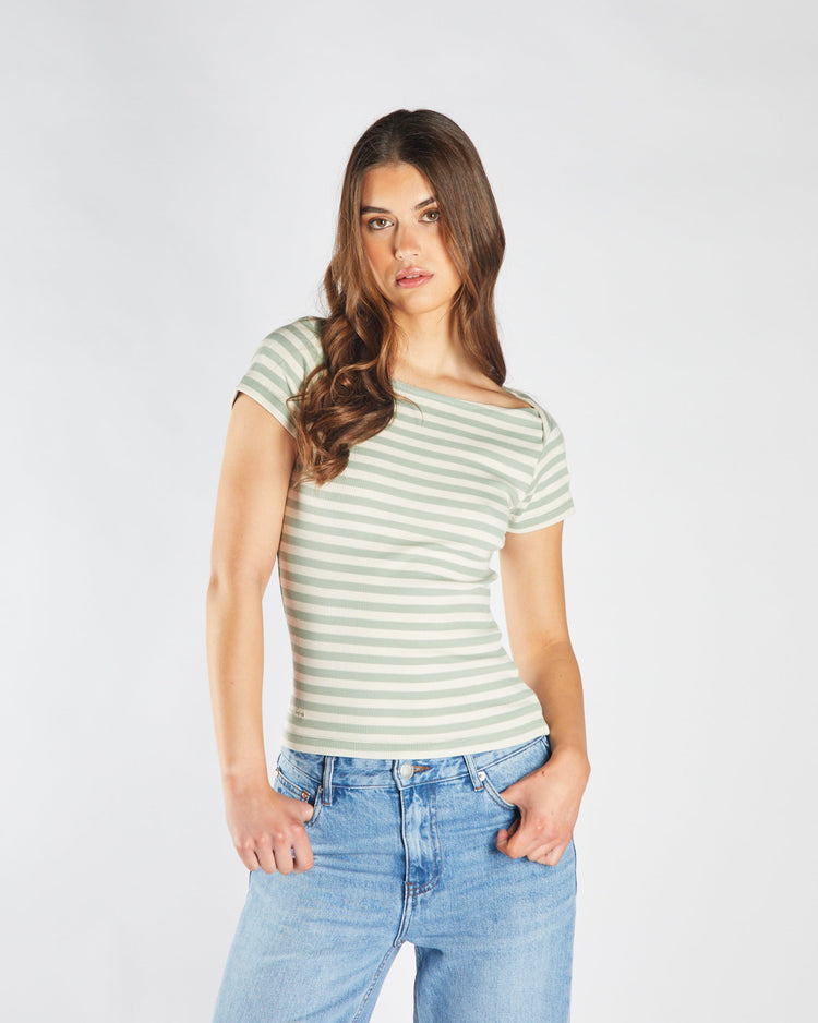 Finette Top Iceberg Green & Stone