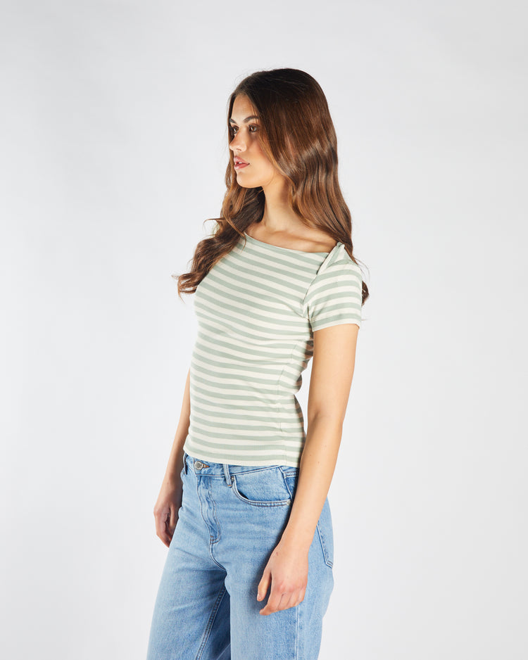 Finette Top Iceberg Green & Stone