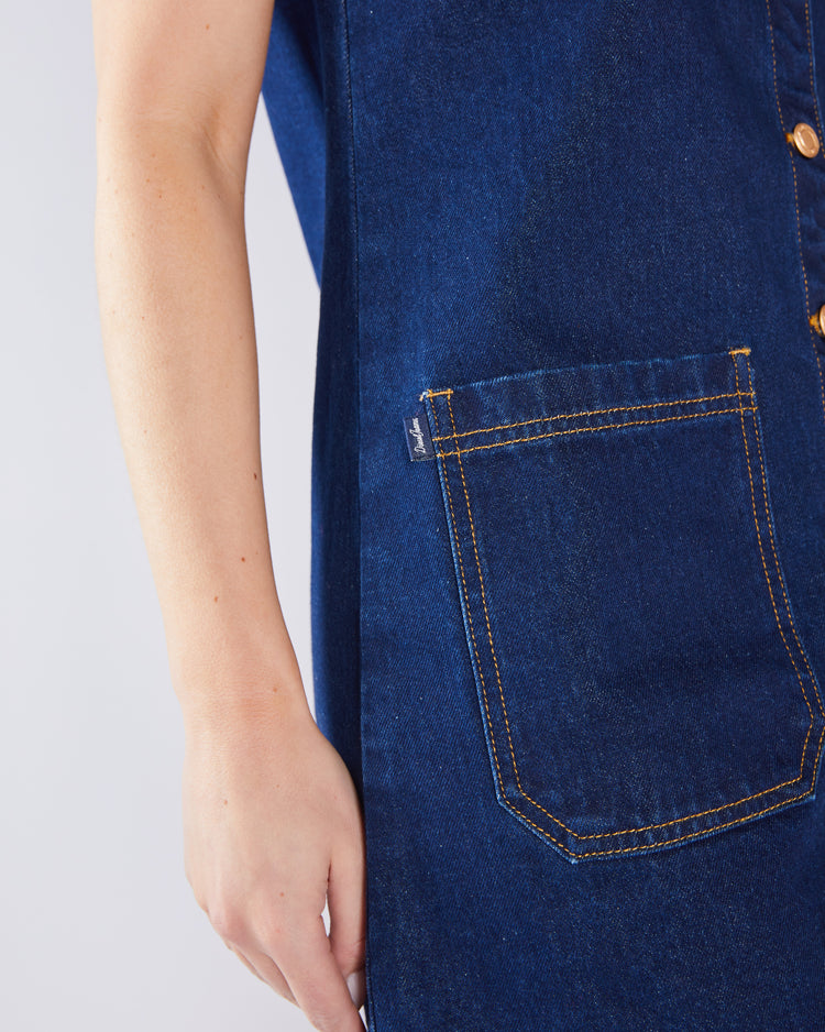 Freddi Pinny Indigo Blue