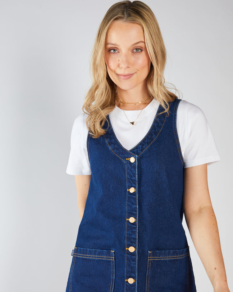 Freddi Pinny Indigo Blue