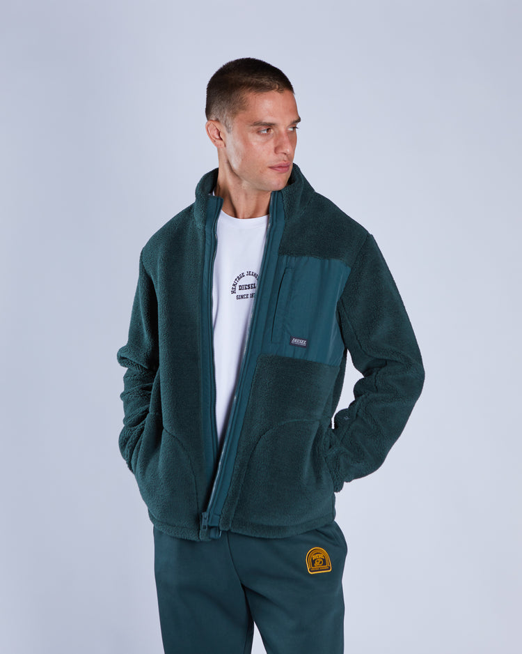 Fredrico Fleece Jacket College Green