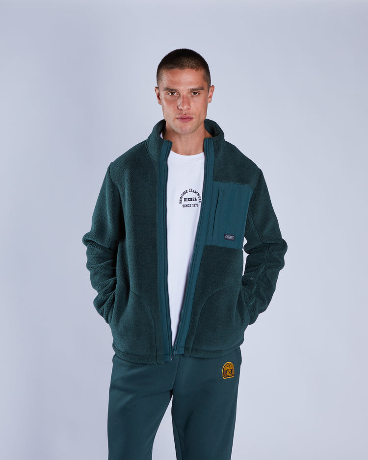 Fredrico Fleece Jacket College Green