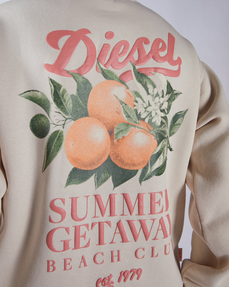 Fuji Sweatshirt Stone White