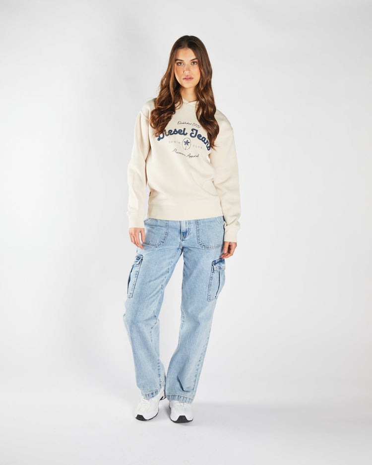 Ferna Hood Stone White