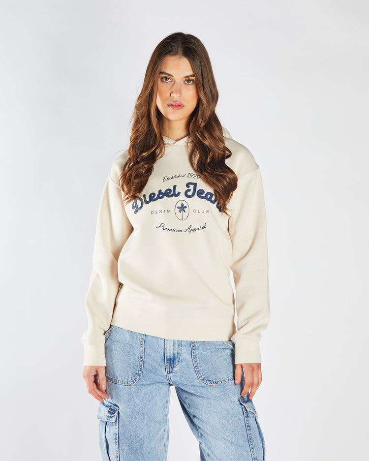 Ferna Hood Stone White