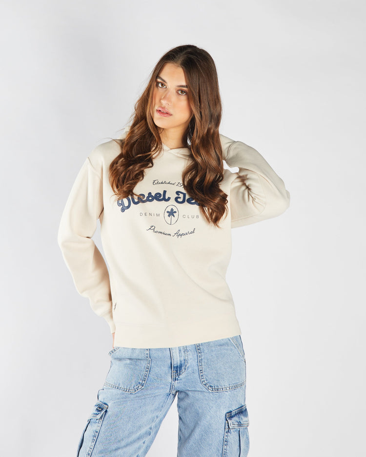 Ferna Hood Stone White