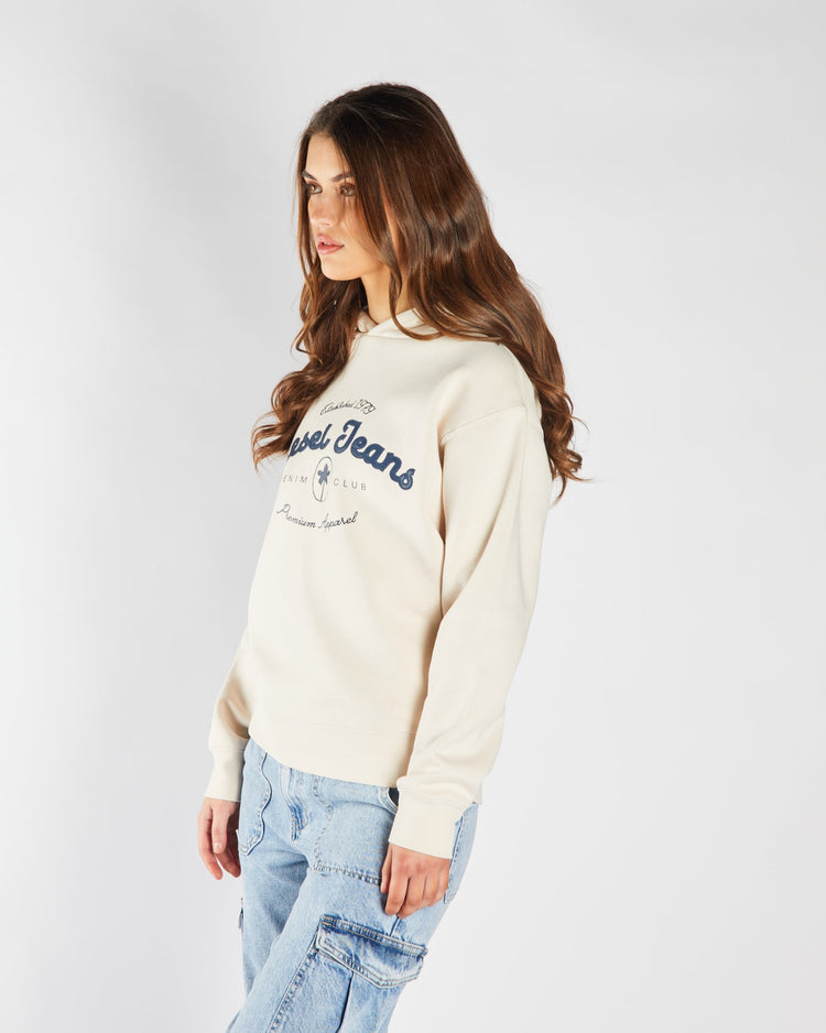 Ferna Hood Stone White