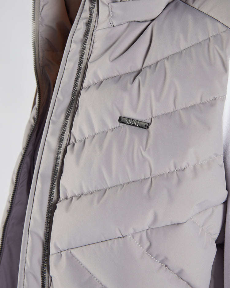 Flor Gilet Grey Blue