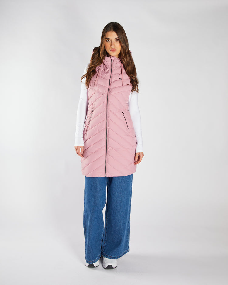 Flor Gilet Lilas