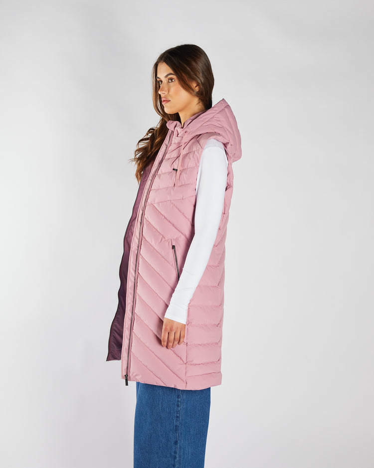 Flor Gilet Lilas