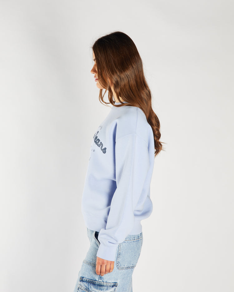 Flossy Sweatshirt Pale Periwinkle