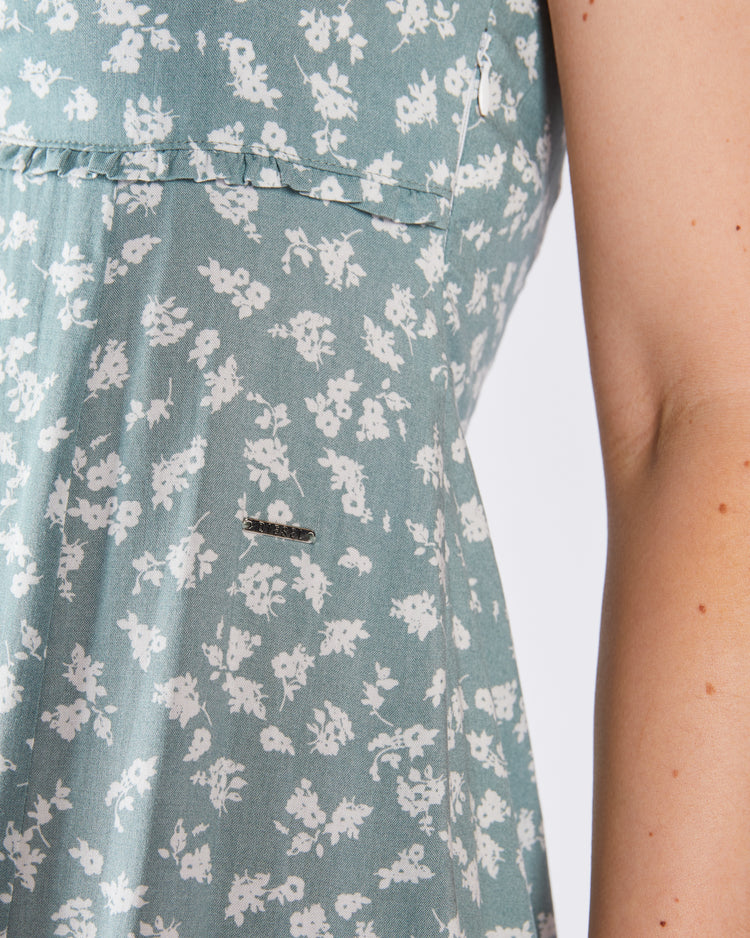 Fran Dress Iceberg Green