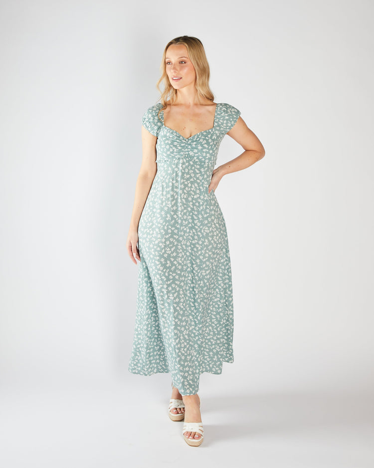 Fran Dress Iceberg Green