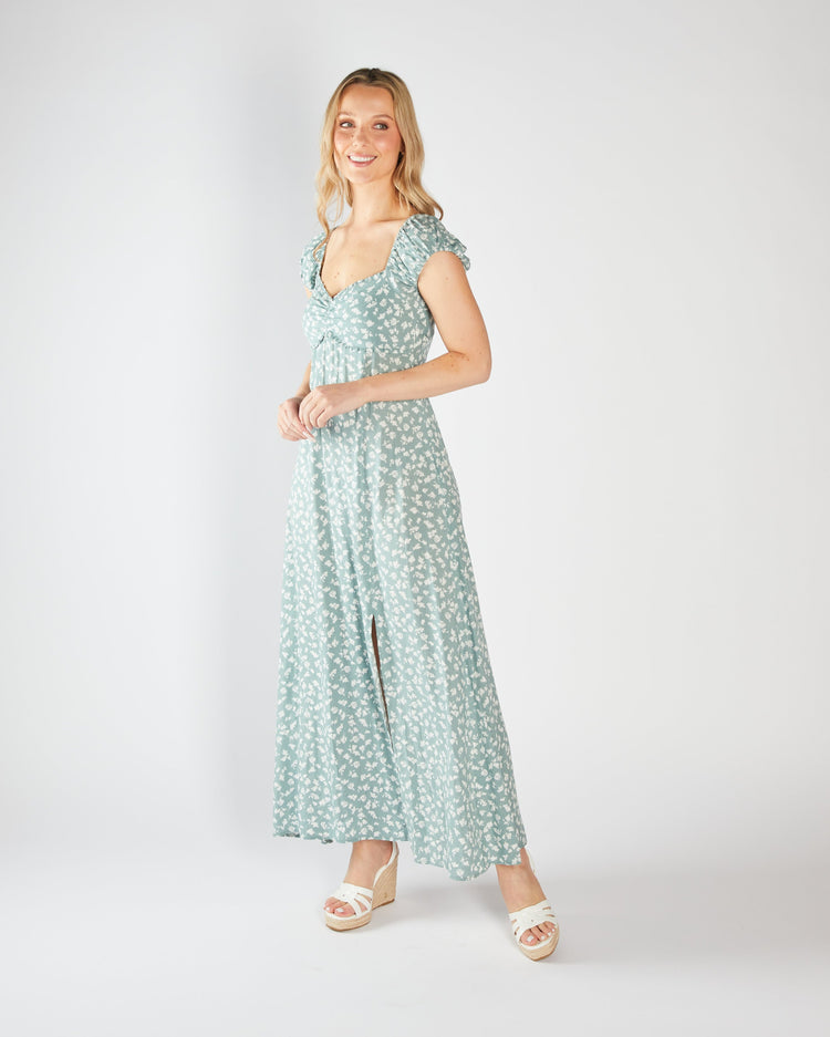 Fran Dress Iceberg Green